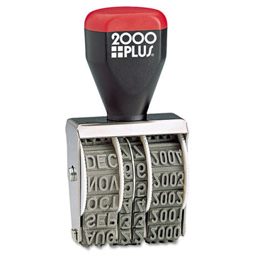 COSCO 2000PLUS® Traditional Date Stamp, Six Years, 1.38" X 0.19" freeshipping - TVN Wholesale